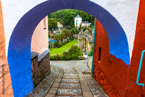 Portmeirion in North Wales, UK. photo