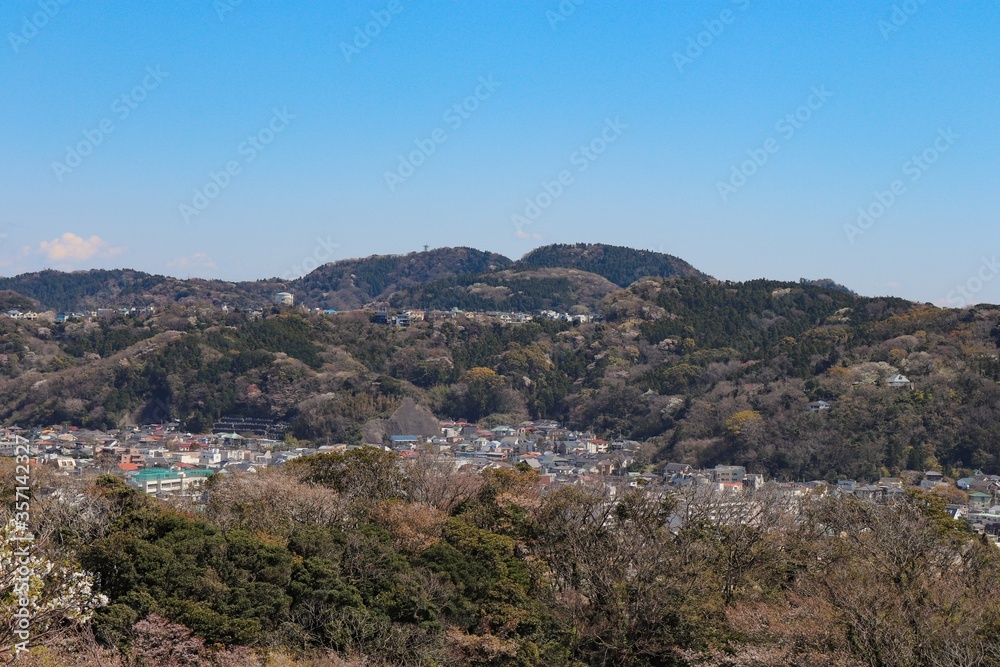 披露山からの眺望（神奈川県逗子市）