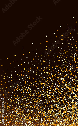 Golden Shine Modern Brown Dark Background. 