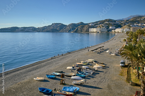 
trip to the beach in Granada