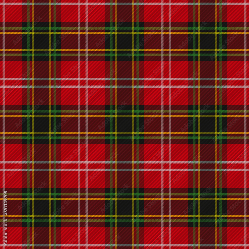 Obraz premium Seamless tartan plaid pattern. fabric pattern. Checkered texture for clothing fabric prints, web design, home textile christmas pattern