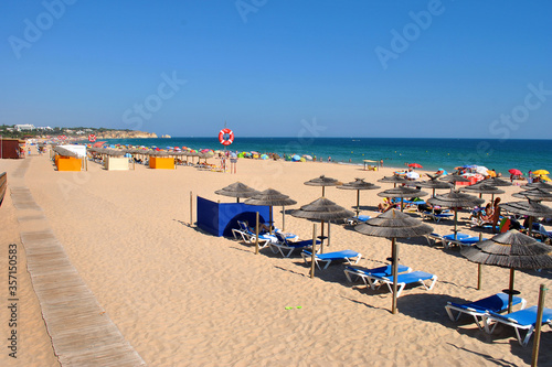 Praia de Alvor Beach near Portimao, Algarve, Portugal © Andy Evans Photos
