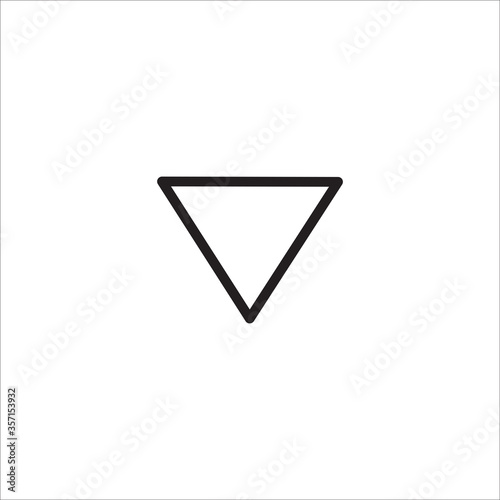 Free Download triangle icon - GFXLoad