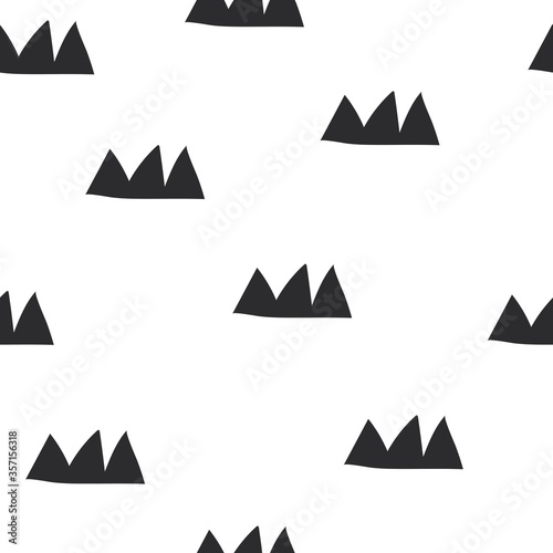 Seamless pattern with abstract. flat simple vector. hand drawing. design for fabric  textile  wrapper  print