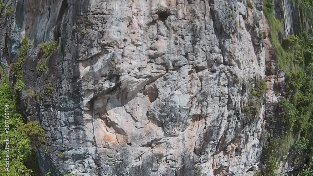 Stone mountain, rocks on Phi Phi islands in Thailand Stone mountain, rocks on Phi Phi islands in Thailand