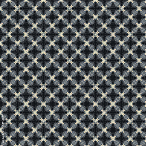 seamless pattern with geometric shapes