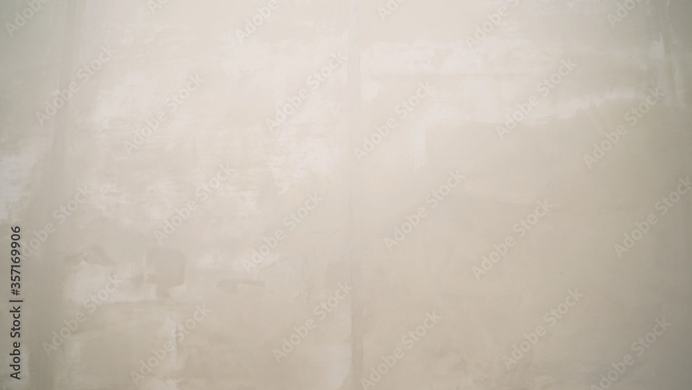 Fototapeta premium White and Gray cement wall background or texture. The camera zoom out