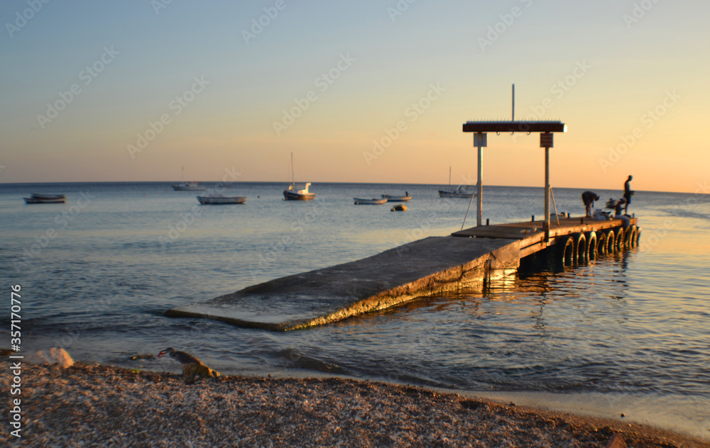 paradise island beach Curacao Caribbean Sea paradise island beach Curacao Caribbean Sea