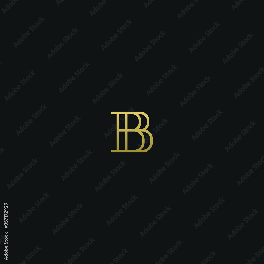 Creative modern elegant trendy unique artistic B BB initial based letter icon logo.
Creative modern elegant trendy unique artistic B BB initial based letter icon logo.