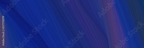 very dynamic curved speed lines background or backdrop with midnight blue, dark slate blue and navy blue colors. can be used as graphic background element