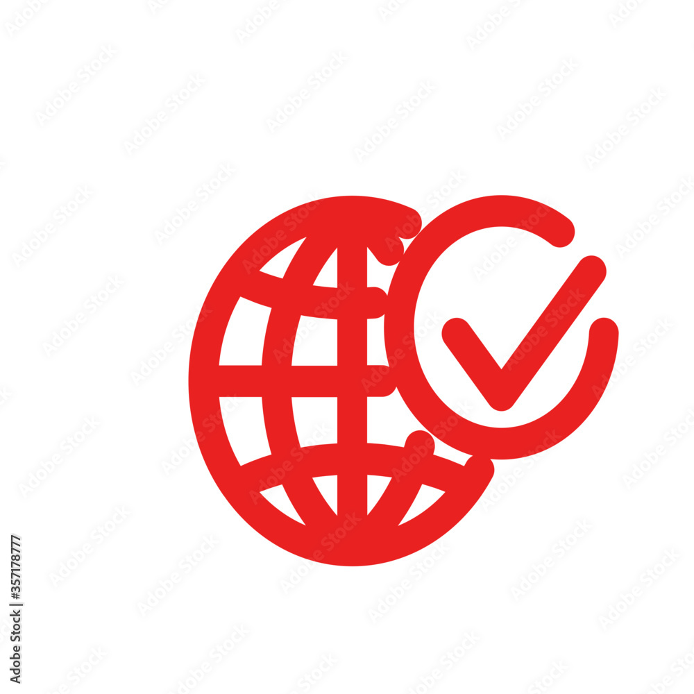 globe with heart globe with heart