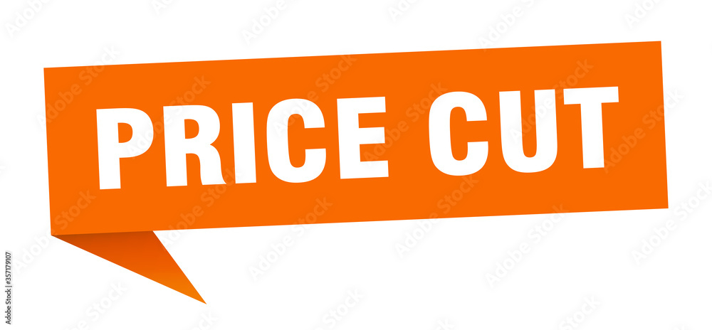 price cut banner. price cut speech bubble. price cut sign price cut banner. price cut speech bubble. price cut sign