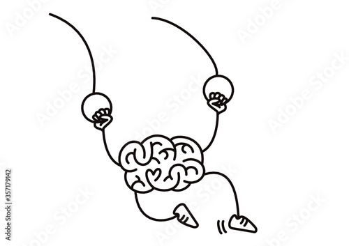 Brain, big muscles and  a healthy lifestyle