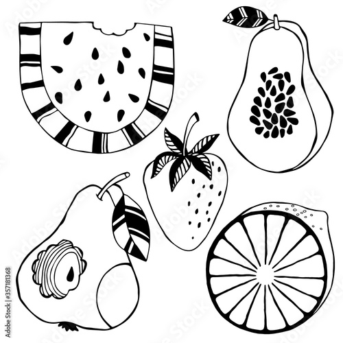 Set fruit