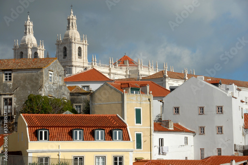 Lisbon is the capital of Portugal overlooking the Atlantic Ocean. It is a beautiful city full of charm. The Estrela Basilica is a great example of Portuguese Baroque art.
