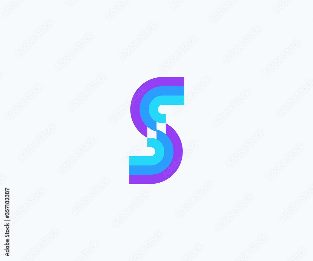 Abstract letter S logo design vector template Abstract letter S logo design vector template