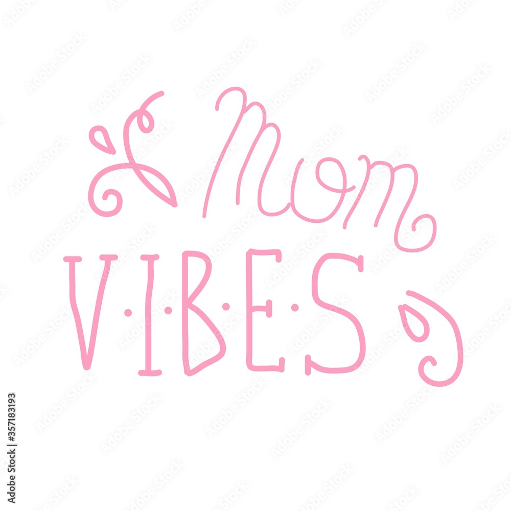 Pregnancy Announcement Mom vibes. Positive optimistic Lettering. Baby photo album elements. Pink letters isolated on white background. Pregnancy Announcement Mom vibes. Positive optimistic Lettering. Baby photo album elements. Pink letters isolated on white background.