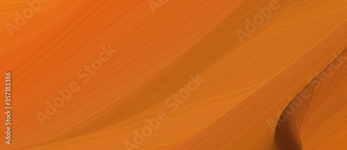 beautiful wild curved speed lines background or backdrop with coffee, chocolate and bronze colors. can be used as header background