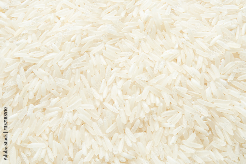 Long round grain rice background. Focus all over the frame. Long round grain rice background. Focus all over the frame.