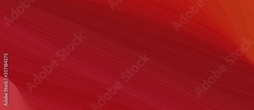 beautiful dynamic curved speed lines background or backdrop with maroon, firebrick and dark red colors. can be used as banner background