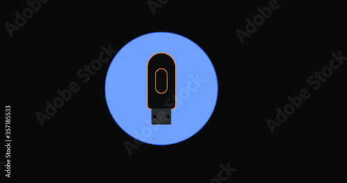 Usb Pendrive icon vector illustration usb drive 