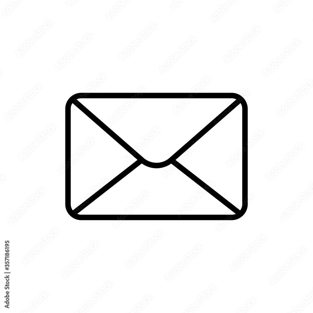 Envelope line icon Envelope line icon