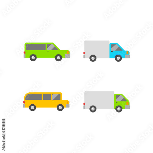 The best car sets icon  illustration vector. Suitable for many purposes.