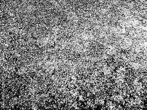 A black and white vector texture of distressed, urban, grungy concrete with aged and weathered damage. Ideal for use as a background texture or for applying grunge effects to your images.