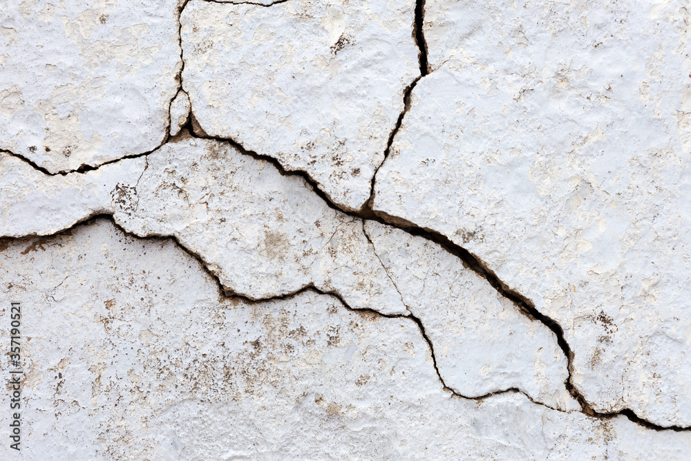 Obraz premium Abstract concrete, weathered with cracks and scratches. Landscape style. Grungy Concrete Surface. Great background or texture.