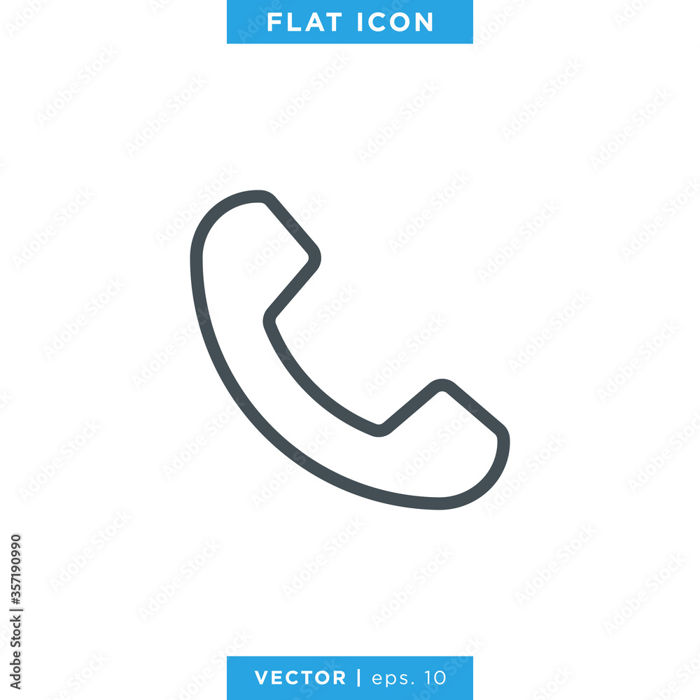 Phone icon vector design template