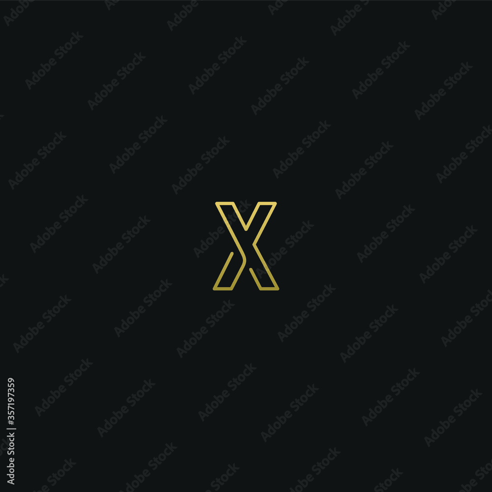 Creative modern elegant trendy unique artistic X XX initial based letter icon logo. Creative modern elegant trendy unique artistic X XX initial based letter icon logo.