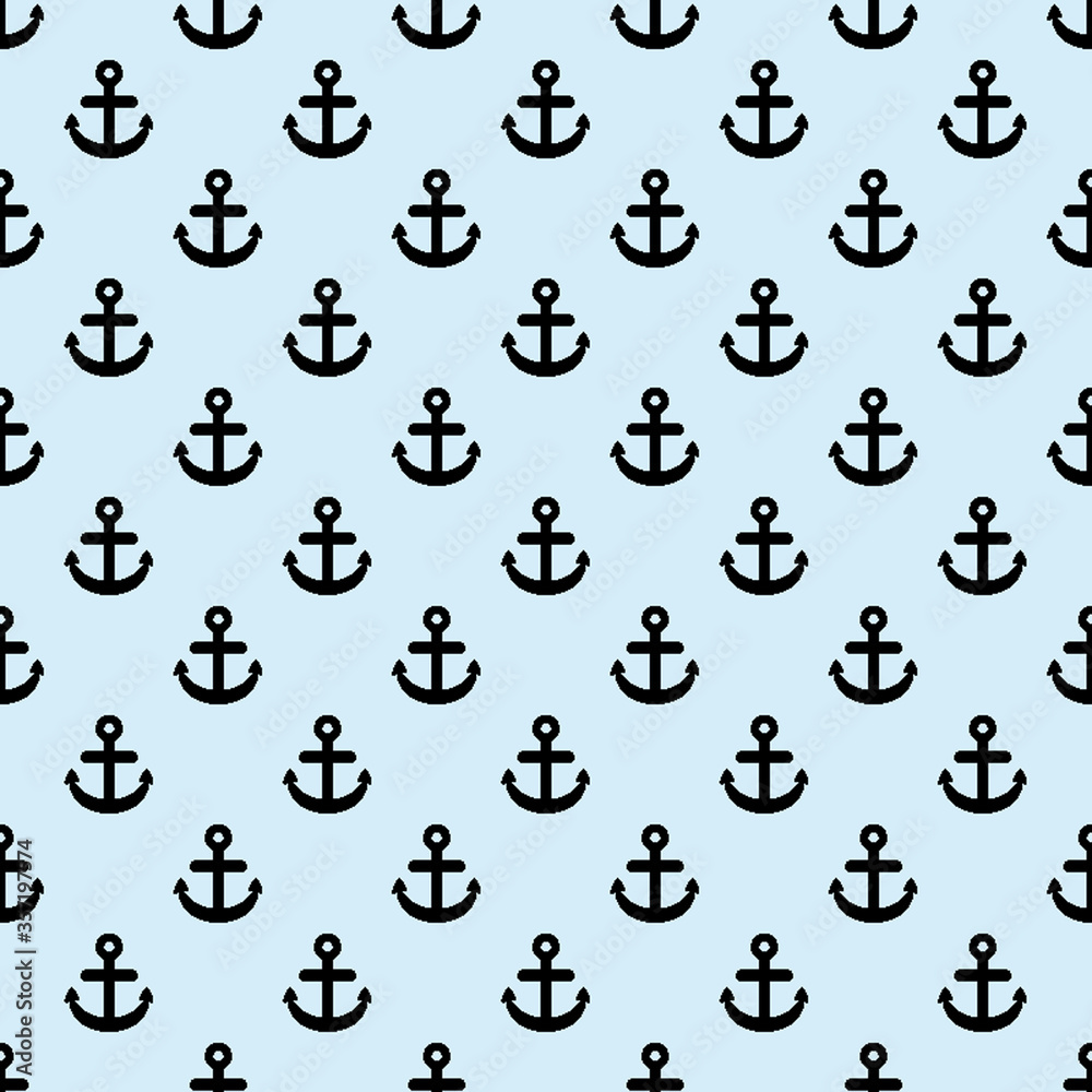 Seamless vector pattern with anchors. vector wallpaper, background textures. Seamless vector pattern with anchors. vector wallpaper, background textures.