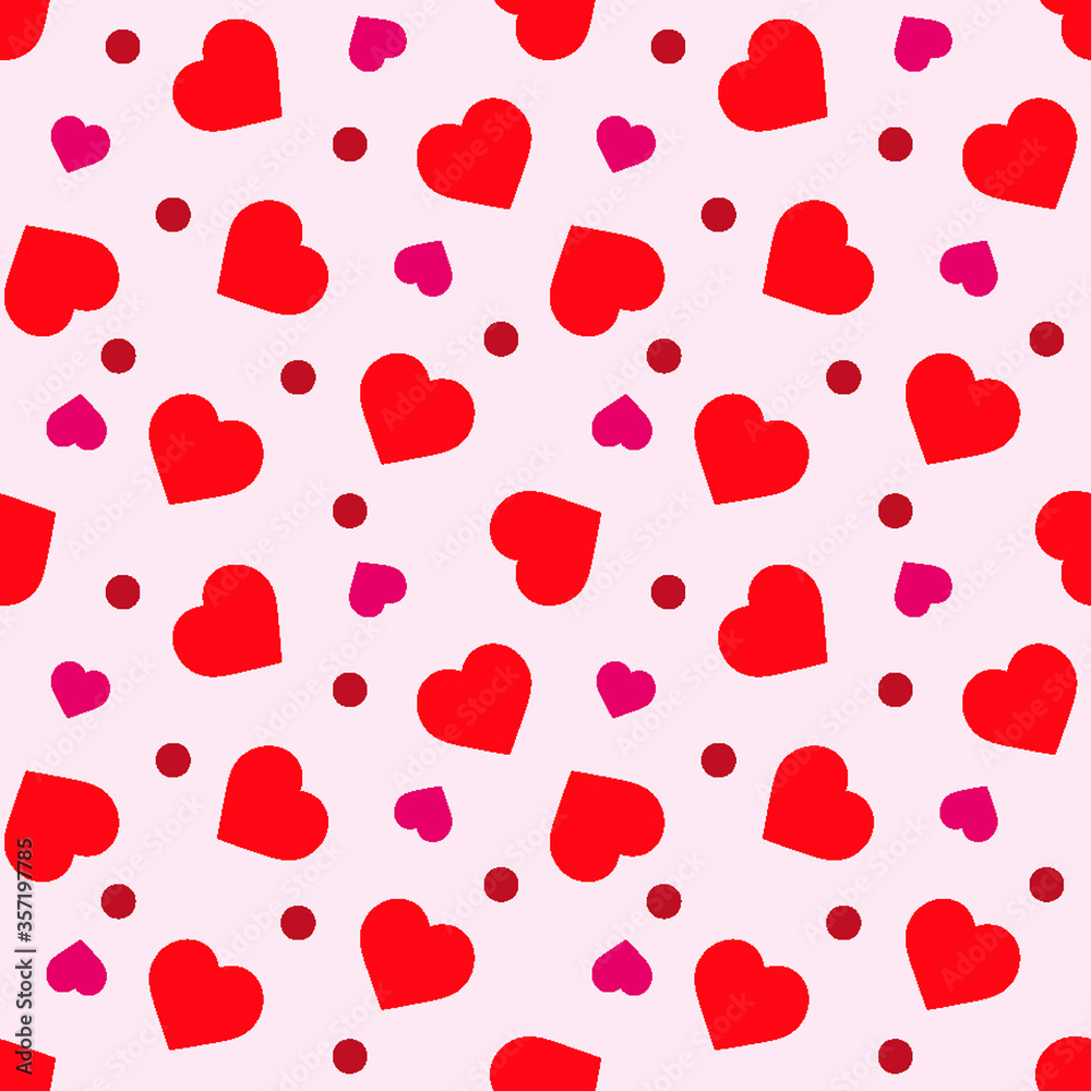 Seamless pattern with hearts. vector wallpaper, background textures. Valentines Day Seamless pattern with hearts. vector wallpaper, background textures. Valentines Day
