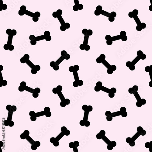 bones for dog seamless pattern