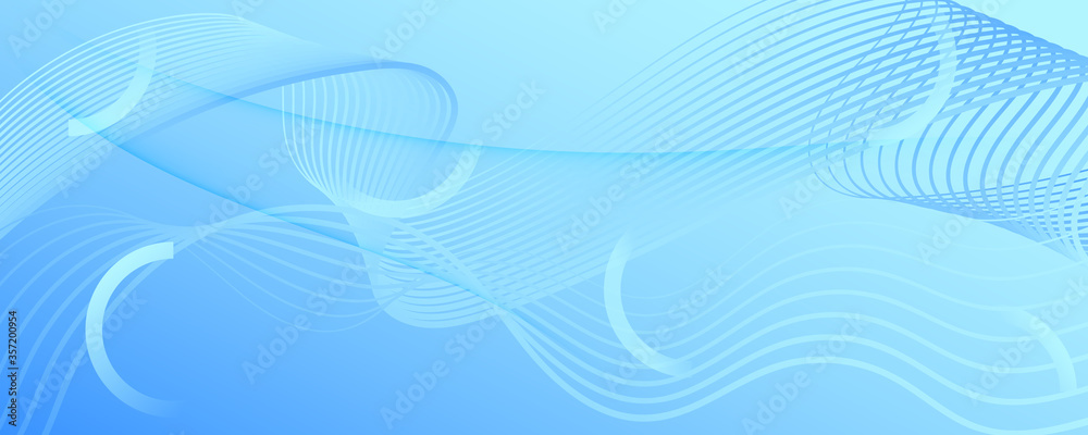 Blue Gradient Background. Abstract Fluid Shapes Blue Gradient Background. Abstract Fluid Shapes
