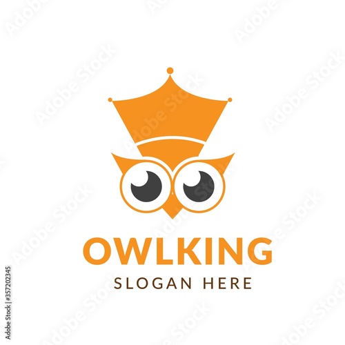 Owl Vector Logo Illustration, owl logo creative concept.