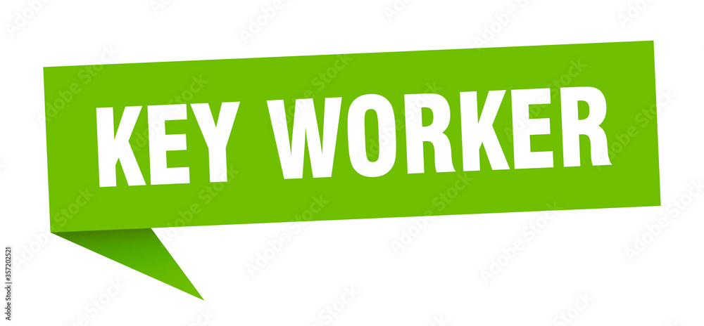key worker banner. key worker speech bubble. key worker sign key worker banner. key worker speech bubble. key worker sign