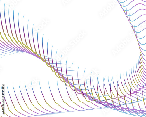 Abstract background blend wave line design for Wallpaper, Banner, Background, Card, Book Illustration, landing page