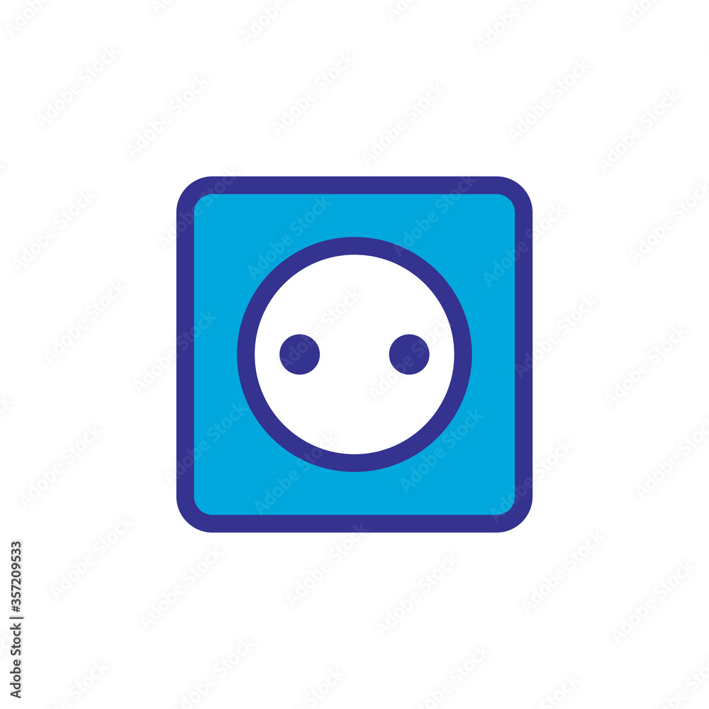 socket plug in logo illustration socket plug in logo illustration