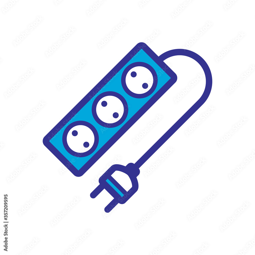socket plug in logo illustration socket plug in logo illustration
