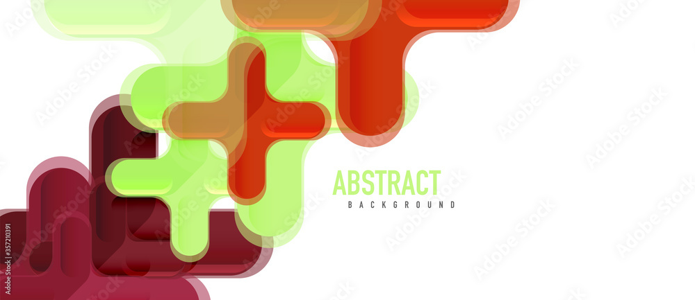 Glossy multicolored plastic style cross composition, x shape design, techno geometric modern abstract background. Trendy abstract layout template Glossy multicolored plastic style cross composition, x shape design, techno geometric modern abstract background. Trendy abstract layout template