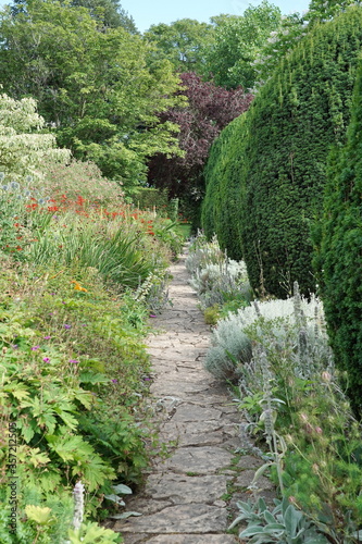Stone Path in a Garden