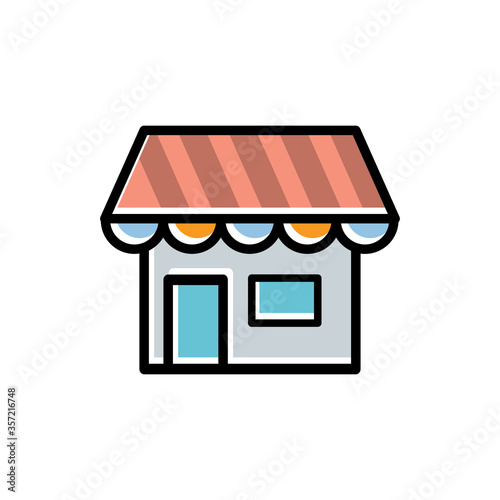 Store flat icon