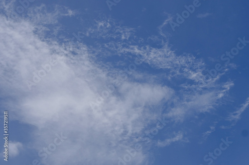 blue sky with clouds