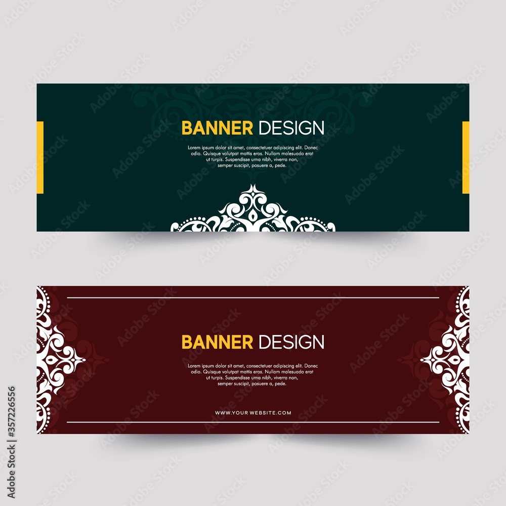 Cool and modern banners for professional companies.....