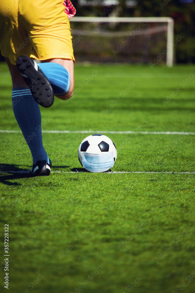 Soccer events through the corona virus time Soccer events through the corona virus time