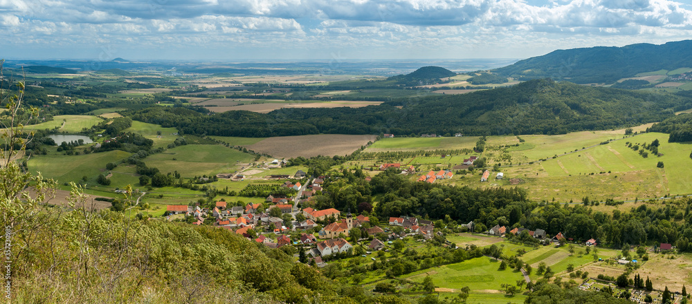 Naklejka premium panorama view