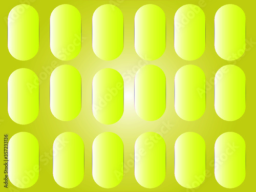 abstract green background with circles