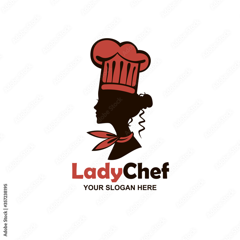 chef woman design isolated on white background chef woman design isolated on white background