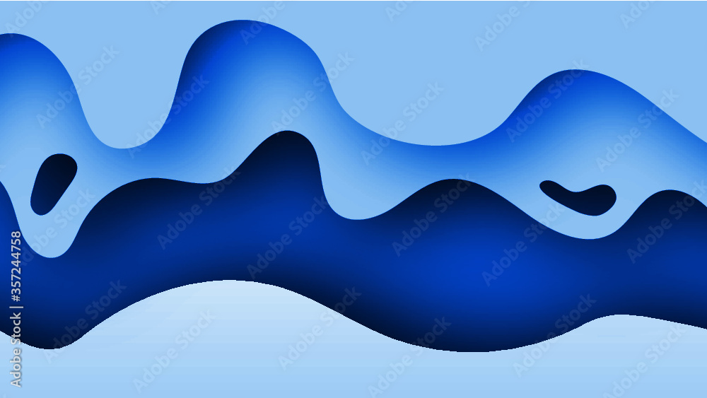 Abstract paper cut slime background. Premium Vector
Abstract paper cut slime background. Premium Vector
